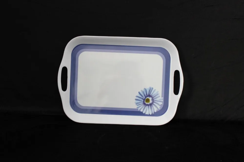 15.6inch melamine meal tray