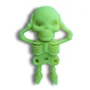 Cartoon Skull Skeleton Head Shape 8GB 8G USB Flash Disk USB Flash Drive Pen Drive Memory Stick Black Color