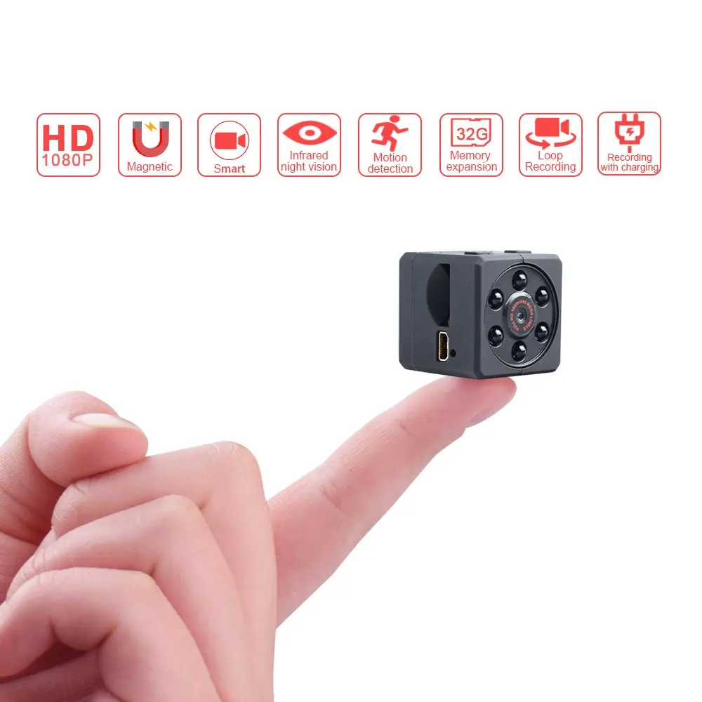 Buy JDIBEST Mini Spy Hidden Camera,1080P Portable Mini HD ...