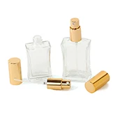 amber essential oil bottle