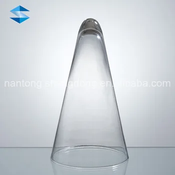 Glass Cone Shaped Tealight Candle Holder Flower Vase Buy Glass