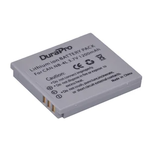 890mAh, 3.7V, Lithium-Ion 2X Pack Canon Digital L4 Battery Replacement for Canon NB-4L Digital Camera Battery