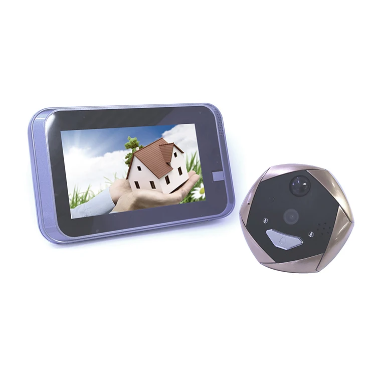 Hot Sale Product 4.3 Inch Remote Viewing Wireless Camera Doorbell