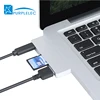 Hot sell custom usb multi card hub usb 3.0 with sd/tf compact flash surface pro usb card reader hub