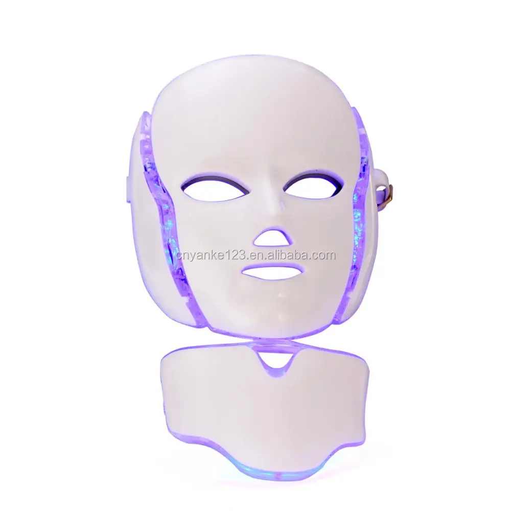 Ykl01 7 Colors Infrared Light Face And Neck Whitening Facial Mask Face