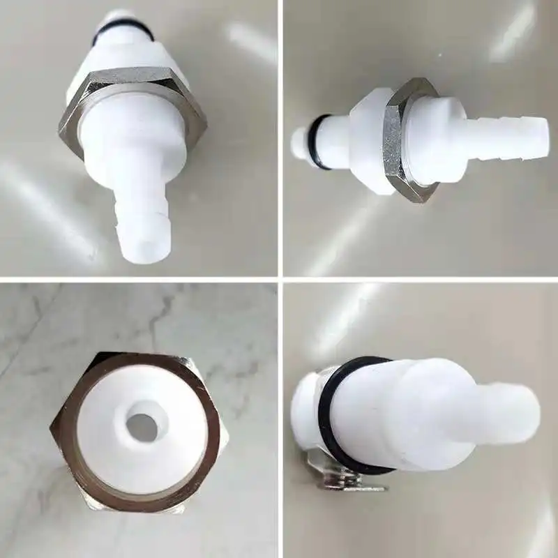6mm water valve CPC plastic connector for laser beauty machine use and laser hair removal beauty devices
