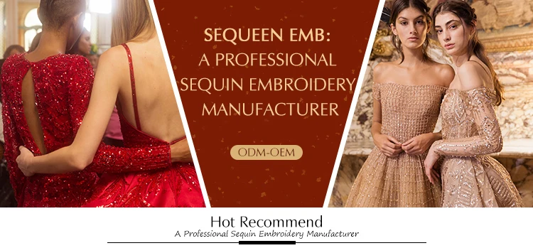 sequinbeaded lace fabric