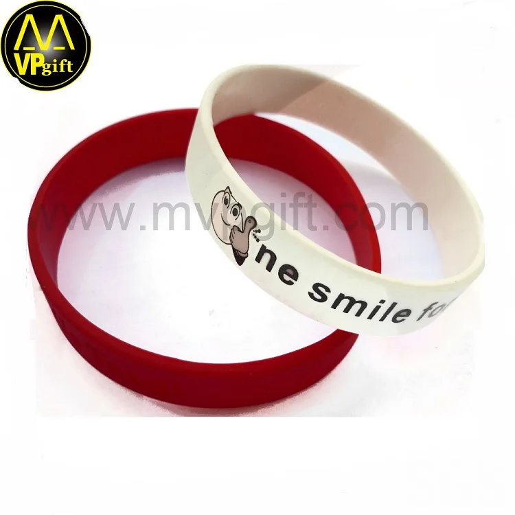 Popular Shape Funny Silicone Snap Bracelets Sliding Lock Wristband