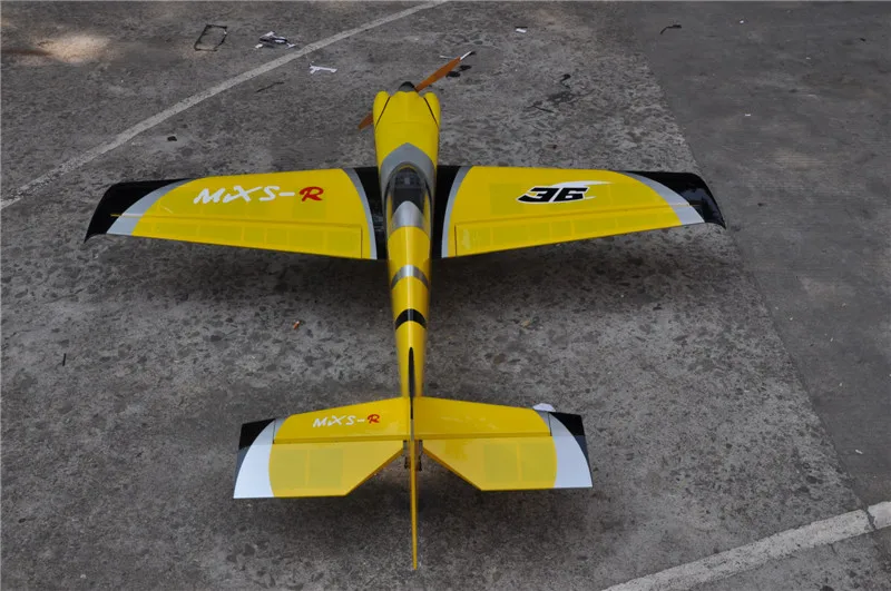 mxs-r 75 30-35cc v3 new arrival rc gas plane 30cc