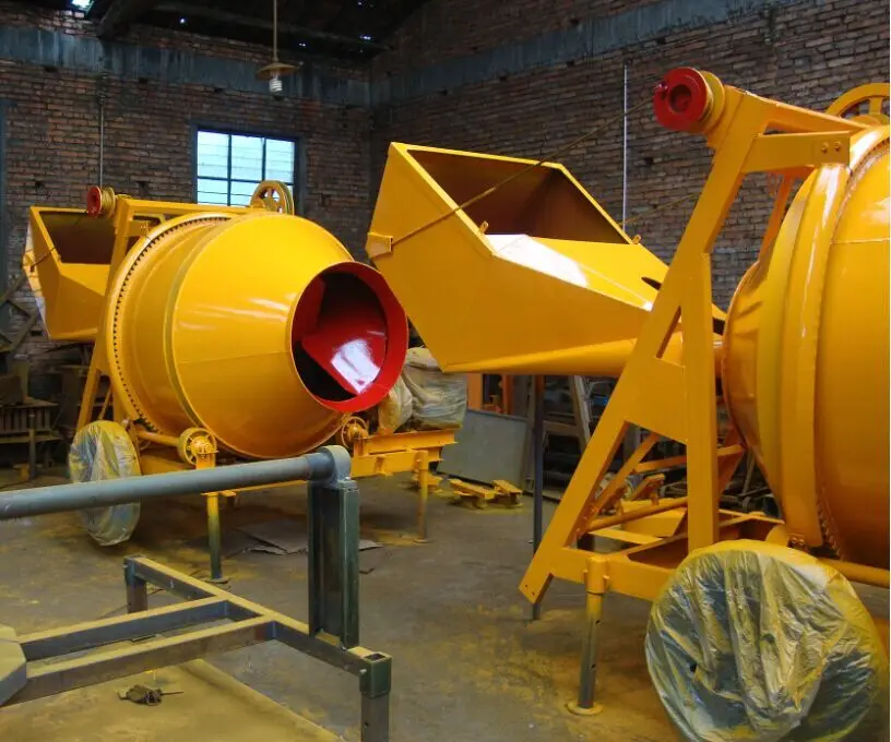 JZR-350-W Diesel Engine Concrete Mixer mix machine