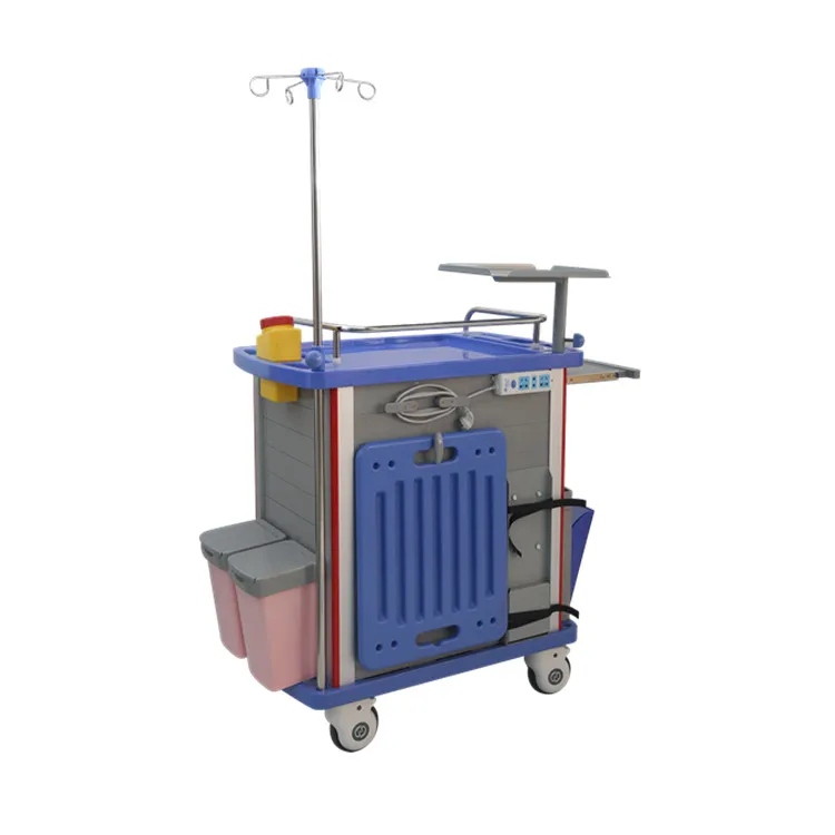 ABS worktable medical ambulance trolley cart in hospital