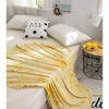 Custom Burrito Blanket Throw Tortilla Texture Soft Super Bed Sofa Bedding Quilt Cozy Throw Blanket printing blankets