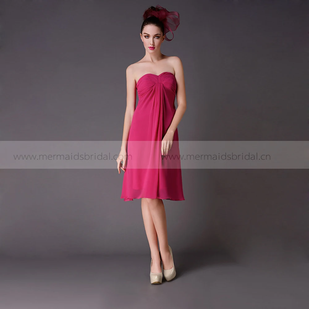 short gown styles with chiffon materials