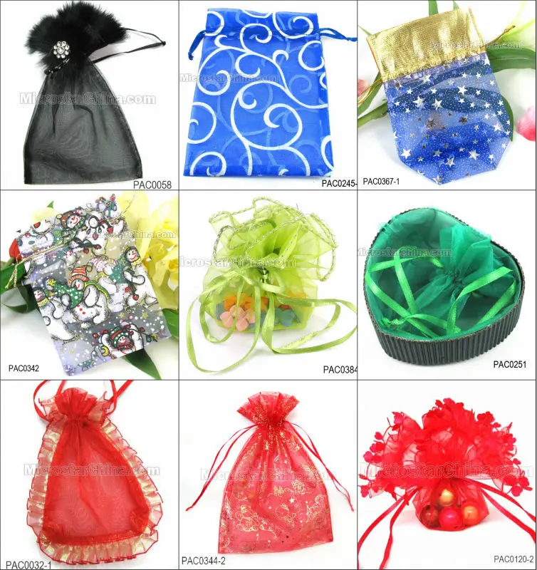 Round Organza Bags Wholesale Round Organza Pouch Organza Gift Bags