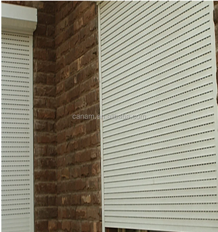High-class rolling shutters for adornment