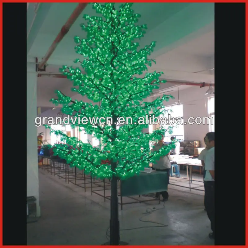 Big H=3m Led Cypress Tree/outdoor Led Tree Lighting For Decorating
