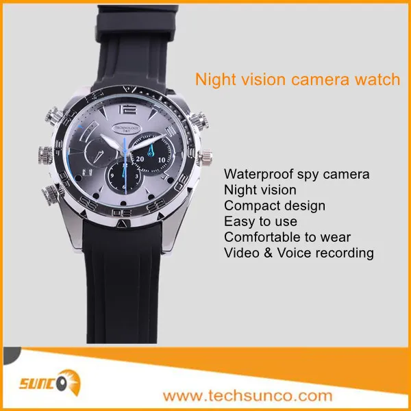 1080P wrist watch spy cam Smart Watch with Camera