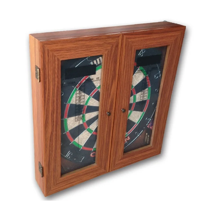 Transparent Window Dart Board Set With Bristle Dartboard And Dart Buy Wooden