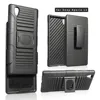 Shell Holster Case for Sony xperia L1 with grip ring holder stand for Magnetic Car Mount Holder
