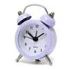 Portable Fashion Classic Silent Double Bell Alarm Clock