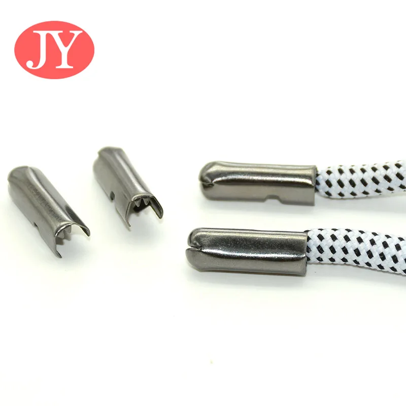 Bullet Shaped Shoelace Metal Rope End Caps Belt End Tips - China