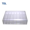 Countertop transparent 5 tiers display acrylic mobile macaron stand