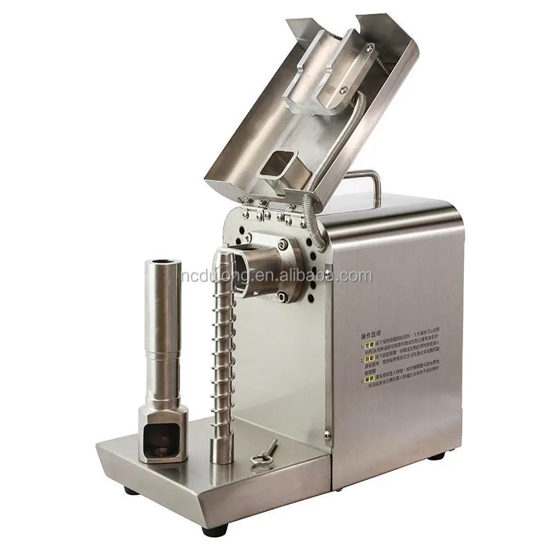 Small Scale Fully Automatic Cold Press Extraction Coconut Oil Machine