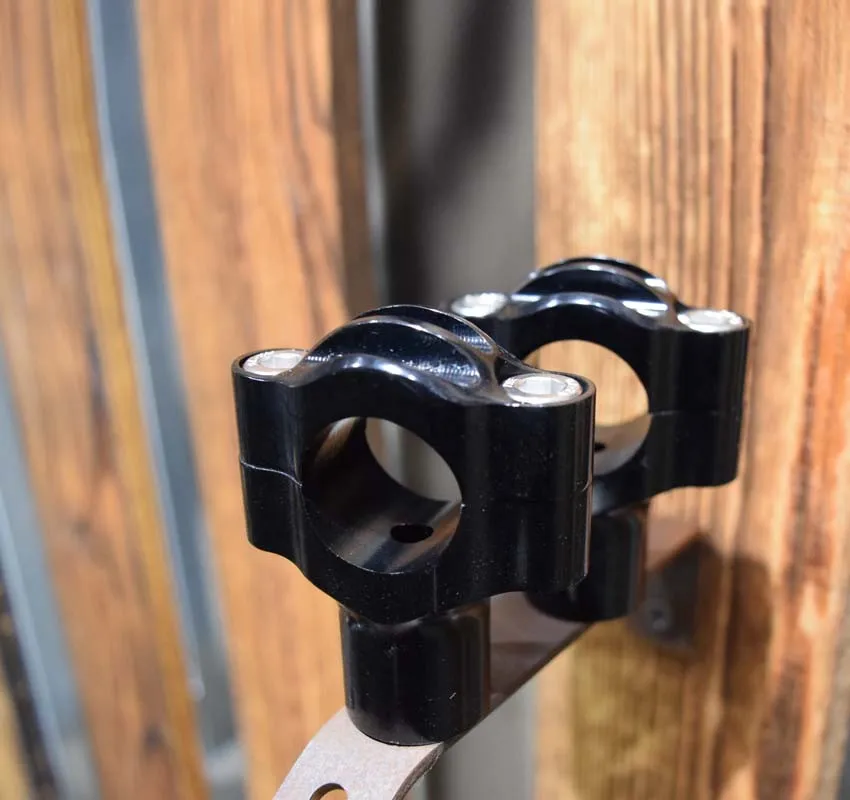 Lenker-Lifter Für Motorräder - 22mm Schwarz Aus Aluminium