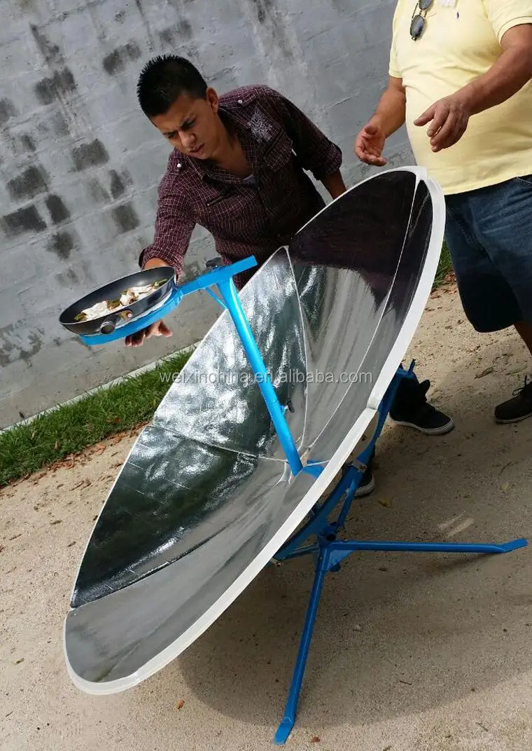 1.2m 1.5m 1.8m Dia Reflection Mirror Parabolic Solar Cooker Buy