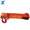J-MAX 10mm UHMWPE synthetic ATV / UTV winch rope with hook thimble