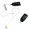 Wireless Skin Color Stage Mic Performance 2.4ghz Wireless Microphone Multimedia Magnetic Removeable Hook 3.5 6.5mm Adapter