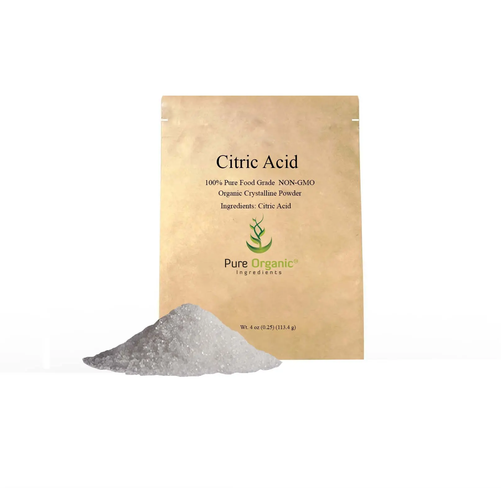 Pure Citric Acid (2 lb (32 oz) 100% Food grade powder (Also available in 4 oz, 11 oz, 1 lb, & 55 lb)