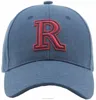 6 panel structured embroidery slate blue canvas cotton custom adjustable plain cap hat