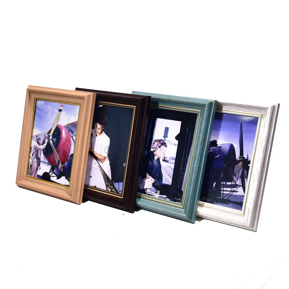 Cheap Picture Frame Wholesale Vintage 4x4 5x5 6x6 8x8 8x10 Picture