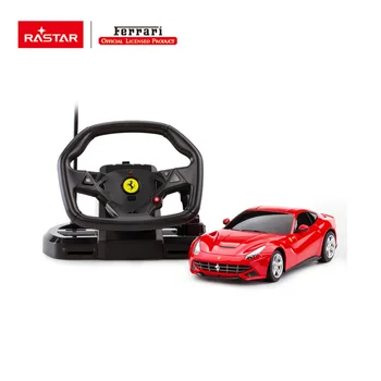 ferrari remote control car with steering wheel