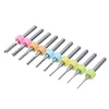 10pcs/set PCB drill bits 0.30-1.20mm tungsten carbide micro mini drill CNC woodworking tools drilling glass Cutters for CNC