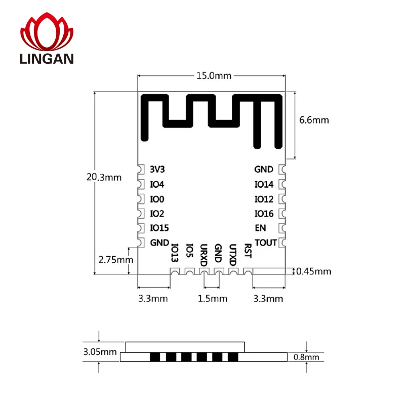 intelligent wireless wifi module