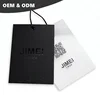 Hot sale custom jeans black card paper swing tag
