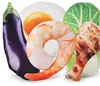 Squeaky Dog Toys for Small Medium Dogs Fruits and Vegetables Cute Plush Dog Crinkle Toy Set Puppy Dog Chew Toys.