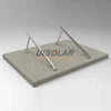 Cheap flat roof fixed triangle solar mounting frame