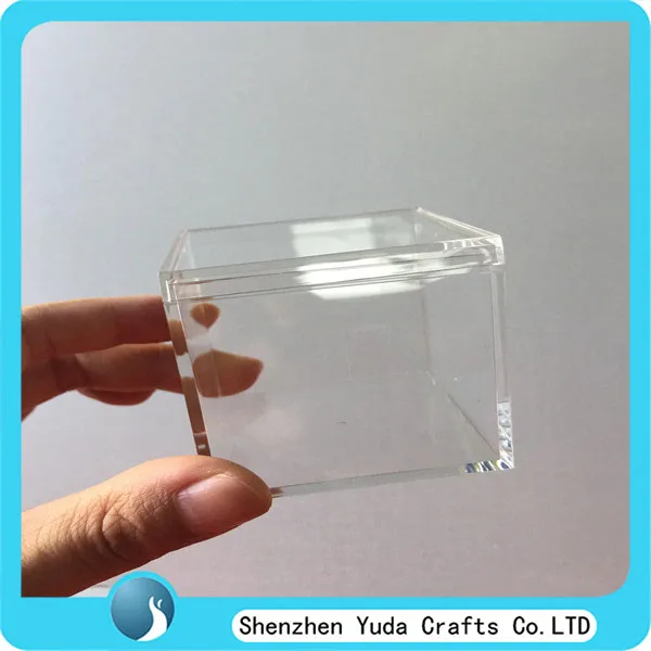 Small Clear Acrylic Boxes With Lids Mini Acrylic Wedding Gift Favor Box