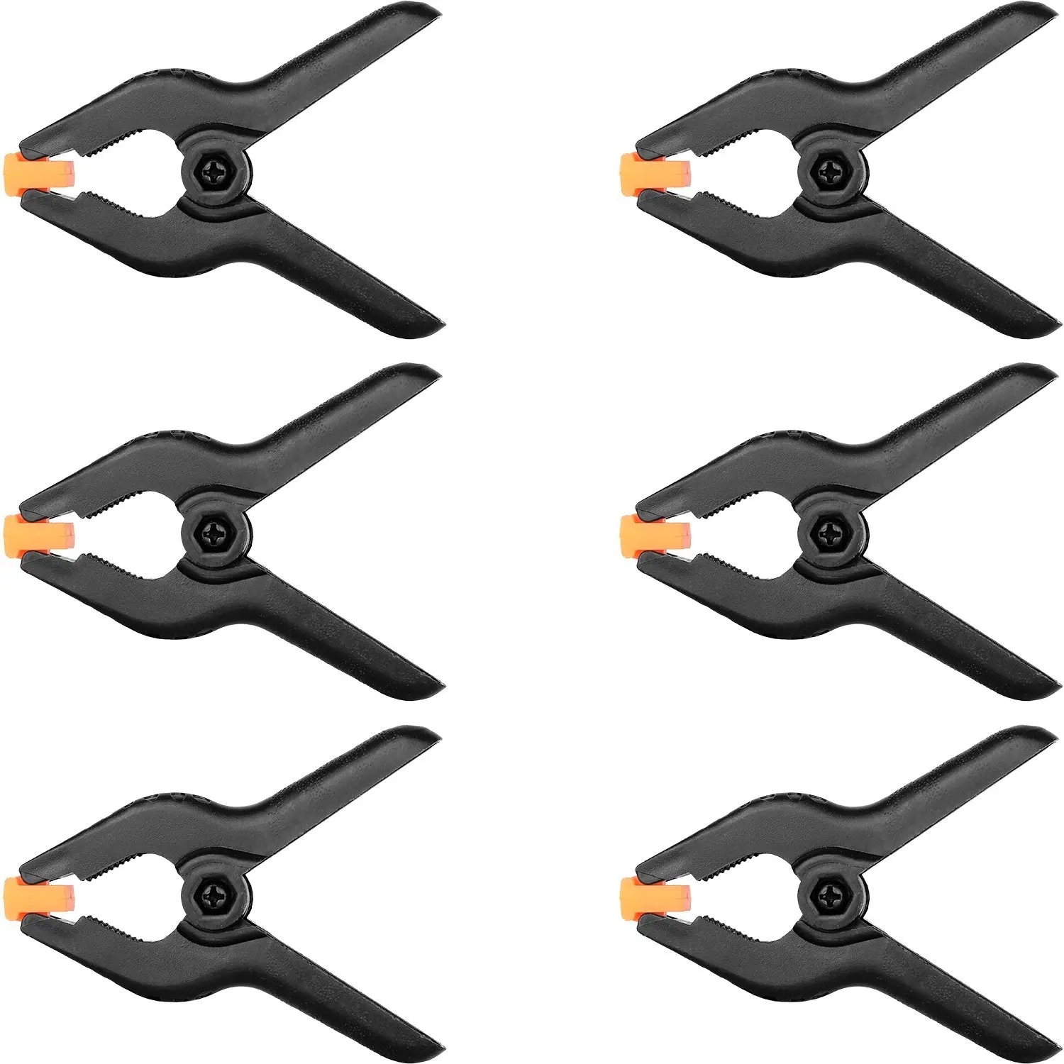 AGG2416 Camera Flash Brackets Photo Backdrop Background Support Equipment LimoStudio 10-Pack Adjustable Heavy Duty Spring Black Clamps 4.5 inch Length for Photo Studio Backdrop Muslin