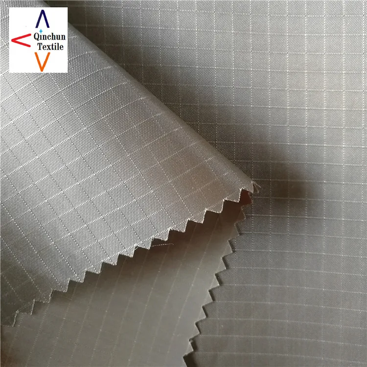 210t Polyester Thin Waterproof Breathable Rib Stop Taffeta Tent Fabric Buy Rib Stop Fabric