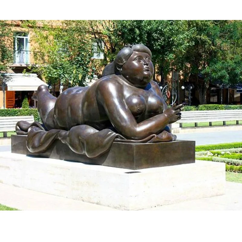 Famous Smoking Fat Woman Bronze Garden Statue Buy Fat Woman Statue