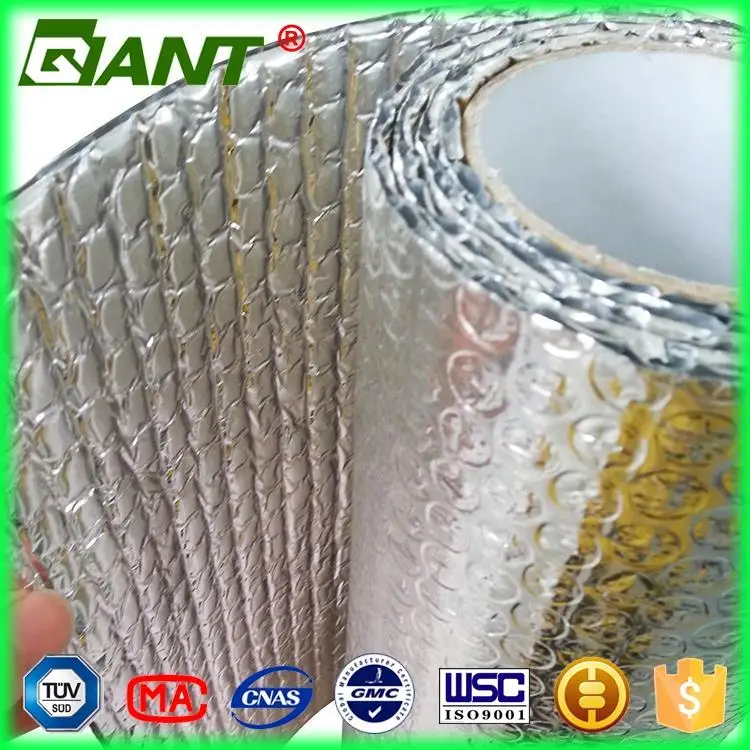 Professional Bubble Wrap Aluminum Foil Heat Insulation Material With Ce
