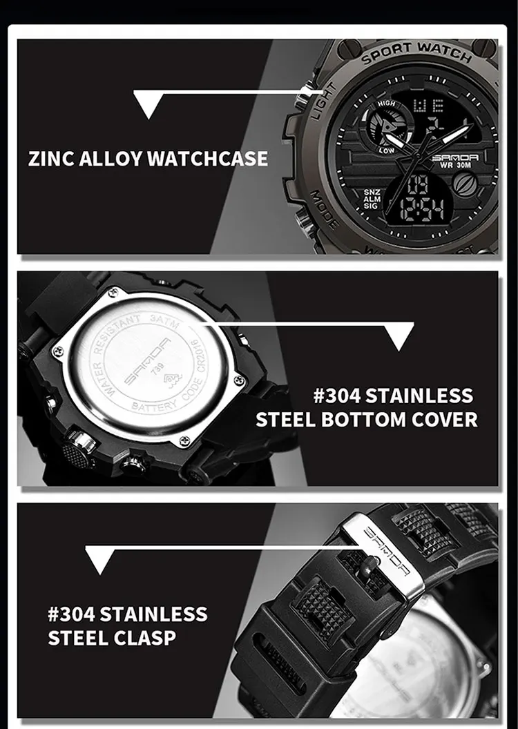 sanda watch instructions
