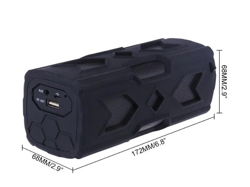 Best Speakers Waterproof Stereo Shower Wireless Speakers with Power Bank - ANKUX.COM