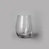 Wholesale Crystal Candle Jars Egg Glass Holder Glass Candle Jar With Cork Lid