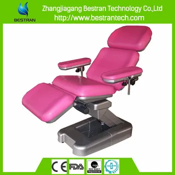 Bt Dn001 Multifunction Electric Blood Donor Couch Hospital Arm