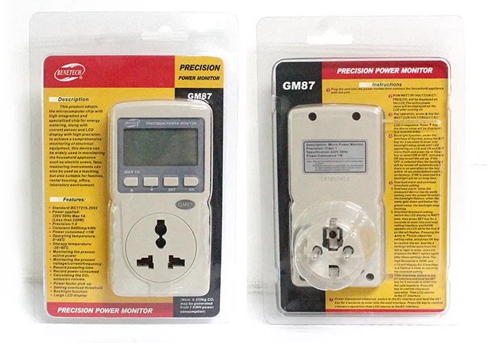 Electricity Usage Monitor Power Usage Meter Home Power Monitor Buy